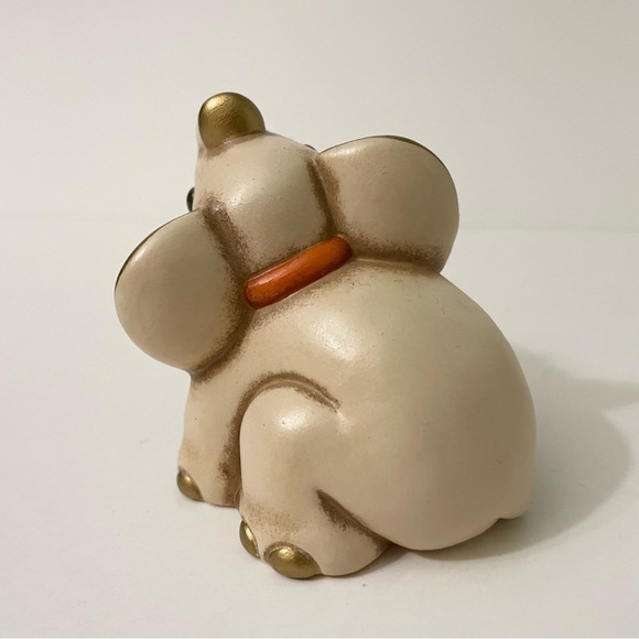 Vintage Thun Elephant Figurine with Clover 3” Tall - Picture 4 of 15